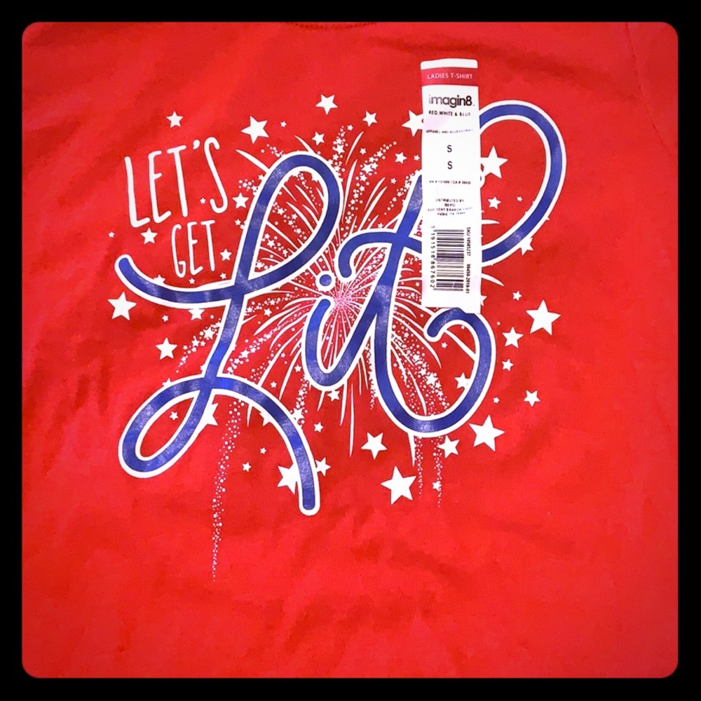 NWT lets get lit t-shirt